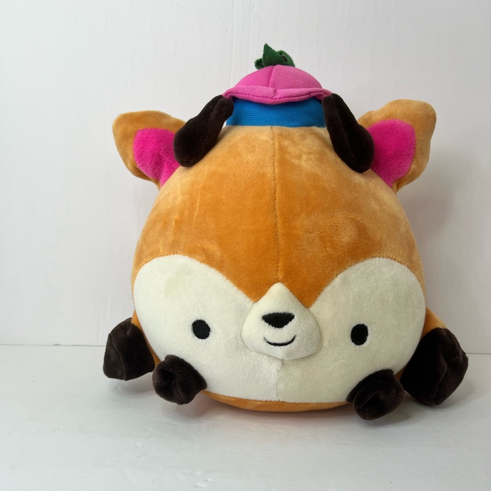 Smooshy Mushy 2018 Fiesta Fawn Deer Plush Félina‎ W Cupcake Hat Stuffed Animal